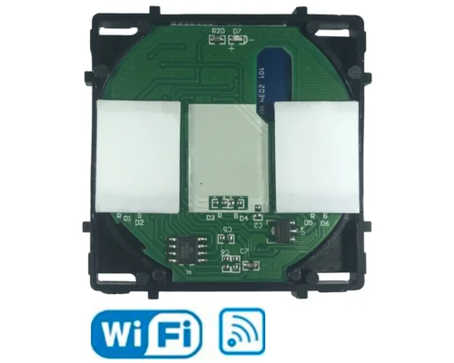 Сенсорний Wi-Fi/RF вимикач модуль M-SK-W802Y-01-N — 2 клавіші 